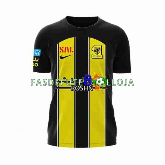Camisola 1º Equipamento Al-Ittihad 2023-2024 Manga Curta ,Homem