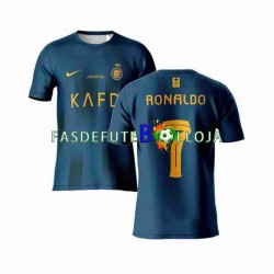 Camisola 2º Equipamento Al-Nassr Ronaldo 7 2023-2024 Manga Curta ,Homem Camisola 2º Equipamento Al-Nassr Ronaldo 7 2023-2024 Manga Curta ,Homem