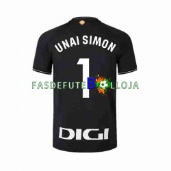 Camisola Guarda-redes 1º Equipamento Athletic Bilbao UNAI SIMON 1 2023-2024 Manga Curta ,Homem