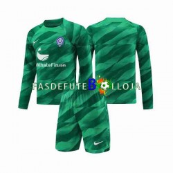 Camisola Guarda-redes 2º Equipamento Atlético Madrid 2023-2024 Manga Comprida ,Criança