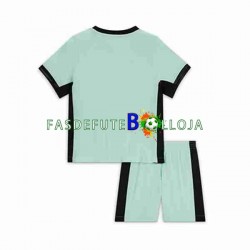 Camisola 3º Equipamento Chelsea 2023-2024 Manga Curta ,Criança