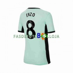 Camisola 3º Equipamento Chelsea Enzo Fernandez 8 2023-2024 Manga Curta ,Homem