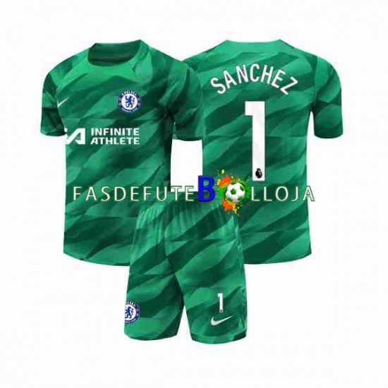 Camisola Guarda-redes 3º Equipamento Chelsea Robert Sanchez 1 2023-2024 Manga Curta ,Criança Camisola Guarda-redes 3º Equipamento Chelsea Robert Sanchez 1 2023-2024 Manga Curta ,Criança