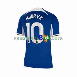 Camisola 1º Equipamento Chelsea Mykhaylo Mudryk 10 2023-2024 Manga Curta ,Homem