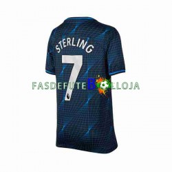 Camisola 2º Equipamento Chelsea Raheem Sterling 7 2023-2024 Manga Curta ,Homem