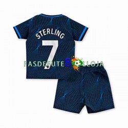 Camisola 2º Equipamento Chelsea Raheem Sterling 7 2023-2024 Manga Curta ,Criança