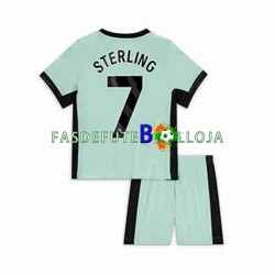Camisola 3º Equipamento Chelsea Raheem Sterling 7 2023-2024 Manga Curta ,Criança