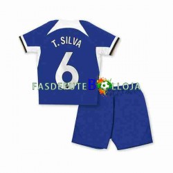 Camisola 1º Equipamento Chelsea T.SILVA 6 2023-2024 Manga Curta ,Criança