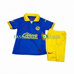 Camisola 2º Equipamento Club América 2023-2024 Manga Curta ,Criança