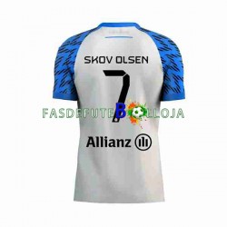 Camisola 2º Equipamento Club Brugge Andreas Skov Olsen 7 2023-2024 Manga Curta ,Homem