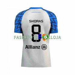 Camisola 2º Equipamento Club Brugge Michal Skoras 8 2023-2024 Manga Curta ,Homem