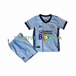 Camisola 2º Equipamento Cruz Azul 2023-2024 Manga Curta ,Criança