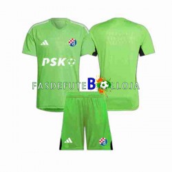 Camisola Guarda-redes 1º Equipamento Dinamo Zagreb 2023-2024 Manga Curta ,Criança