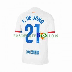 Camisola 2º Equipamento FC Barcelona Frenkie de Jong 21 2023-2024 Manga Curta ,Homem