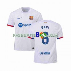 Camisola 2º Equipamento FC Barcelona GAVI 6 2023-2024 Manga Curta ,Homem