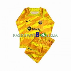 Camisola Guarda-redes 4º Equipamento FC Barcelona Ter Stegen 1 2023-2024 Manga Comprida ,Criança
