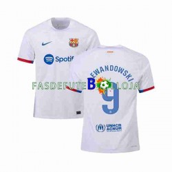 Camisola 2º Equipamento FC Barcelona LEWANDOWSKI 9 2023-2024 Manga Curta ,Homem