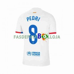 Camisola 2º Equipamento FC Barcelona Pedri 8 2023-2024 Manga Curta ,Homem