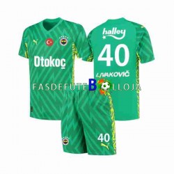 Guarda-redes 1º Equipamento Fenerbahce Livakovic 40 Footbal Kit 2023-2024 Manga Curta
