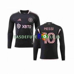 Camisola 2º Equipamento Inter Miami Lionel Messi 10 2023-2024 Manga Comprida ,Homem