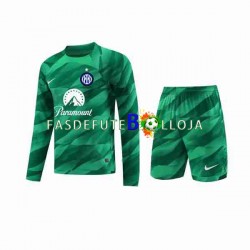 Camisola Guarda-redes 2º Equipamento Inter de Milão 2023-2024 Manga Comprida ,Criança