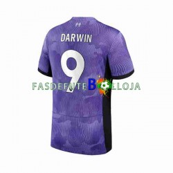 Camisola 3º Equipamento Liverpool Darwin Nunez 9 2023-2024 Manga Curta ,Homem