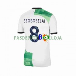 Camisola 2º Equipamento Liverpool Dominik Szoboszlai 8 2023-2024 Manga Curta ,Homem