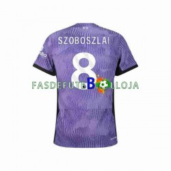 Camisola 3º Equipamento Liverpool Dominik Szoboszlai 8 2023-2024 Manga Curta ,Homem