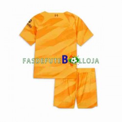 Camisola Guarda-redes 3º Equipamento Liverpool 2023-2024 Manga Curta ,Criança