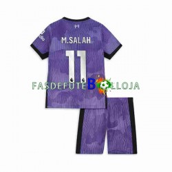 Camisola 3º Equipamento Liverpool M.Salah 11 2023-2024 Manga Curta ,Criança