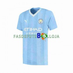 Camisola 1º Equipamento Manchester City Haaland 9 Special Printing 2023-2024 Manga Curta ,Homem