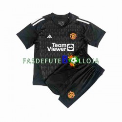 Camisola Guarda-redes 3º Equipamento Manchester United 2023-2024 Manga Curta ,Criança