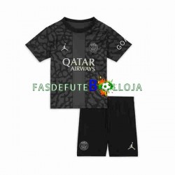 Camisola 3º Equipamento Paris Saint-Germain 2023-2024 Manga Curta ,Criança