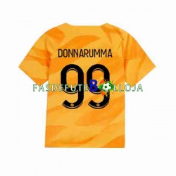 Camisola Guarda-redes 2º Equipamento Paris Saint-Germain Donnarumma 99 2023-2024 Manga Curta ,Homem