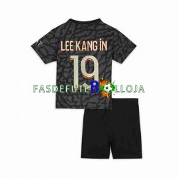 Camisola 3º Equipamento Paris Saint-Germain Lee Kang In 19 2023-2024 Manga Curta ,Criança