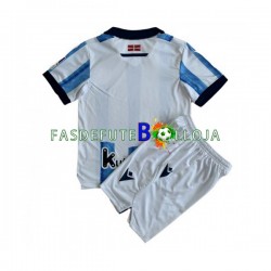 Camisola 1º Equipamento Real Sociedad 2023-2024 Manga Curta ,Criança