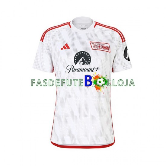 Camisola 2º Equipamento Union Berlin 2023-2024 Manga Curta ,Homem