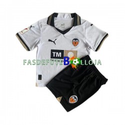 Camisola 1º Equipamento Valencia CF 2023-2024 Manga Curta ,Criança