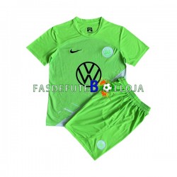 Camisola 1º Equipamento VfL Wolfsburg 2023-2024 Manga Curta ,Criança