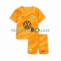 Camisola Guarda-redes 1º Equipamento VfL Wolfsburg 2023-2024 Manga Curta ,Criança