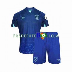 Camisola 3º Equipamento West Ham United 2023-2024 Manga Curta ,Criança