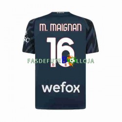Camisola Guarda-redes 3º Equipamento AC Milan Mike Maignan 16 2023-2024 Manga Curta ,Homem