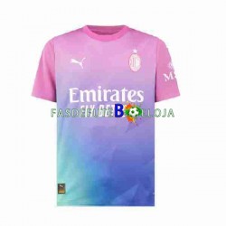 Camisola 3º Equipamento AC Milan 2023-2024 Manga Curta ,Homem