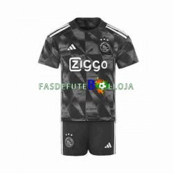Camisola 3º Equipamento AFC Ajax 2023-2024 Manga Curta ,Criança