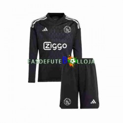 Camisola Guarda-redes 3º Equipamento AFC Ajax 2023-2024 Manga Comprida ,Criança