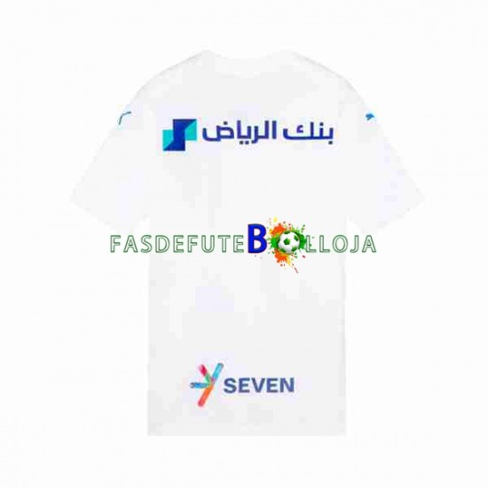 Camisola 2º Equipamento Al Hilal 2023-2024 Manga Curta ,Homem