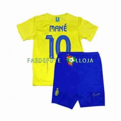 Camisola 1º Equipamento Al-Nassr Mane 10 2023-2024 Manga Curta ,Criança Camisola 1º Equipamento Al-Nassr Mane 10 2023-2024 Manga Curta ,Criança