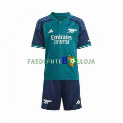 Camisola 3º Equipamento Arsenal 2023-2024 Manga Curta ,Criança