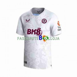 Camisola 2º Equipamento Aston Villa 2023-2024 Manga Curta ,Homem