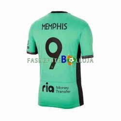 Camisola 3º Equipamento Atlético Madrid 2 Memphis Depay 9 2023-2024 Manga Curta ,Homem